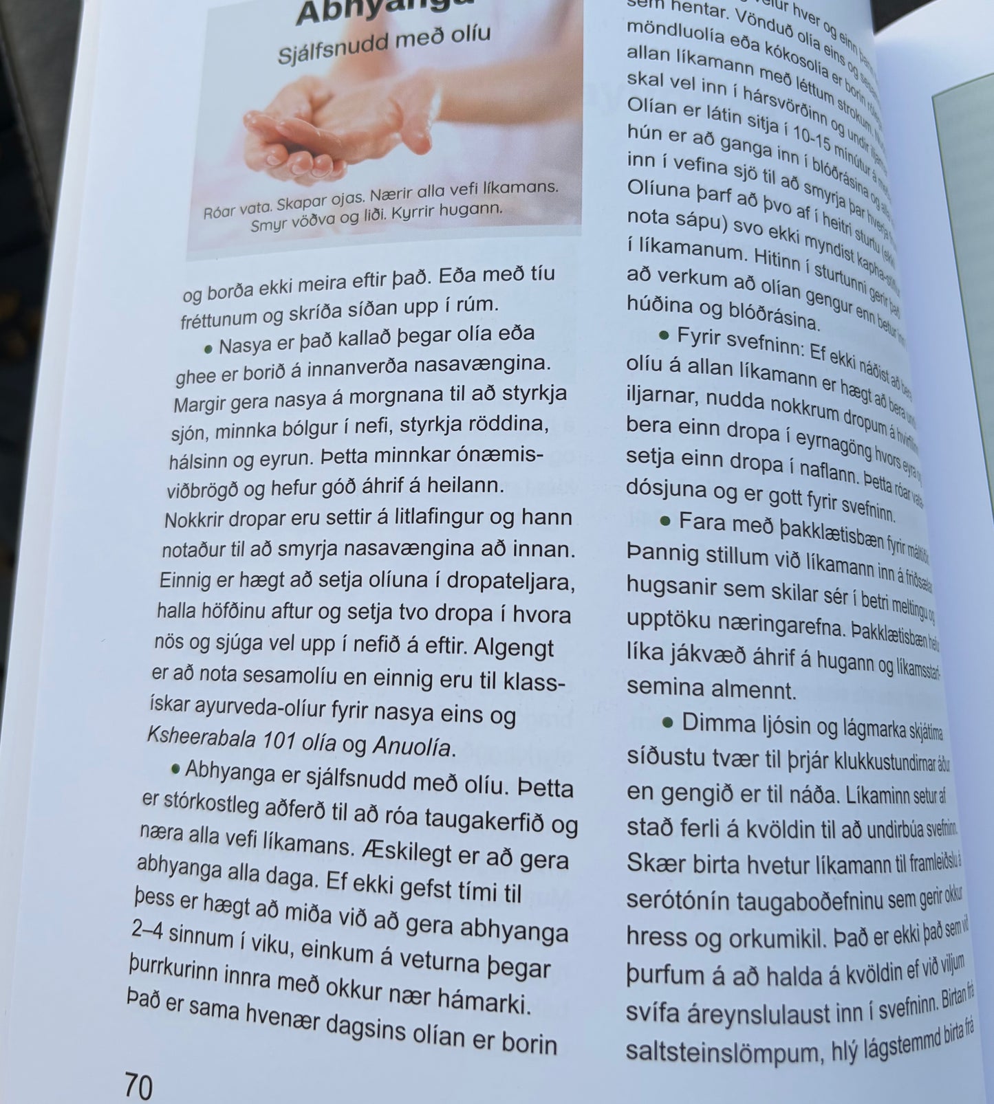 AYURVEDA – Listin að halda jafnvægi í óstöðugri veröld. Leiðarvísir um indversku lífsvísindin.